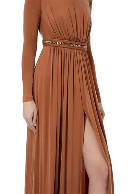 Red carpet dress with ornate bandage ELISABETTA FRANCHI | dress | AB45632E2600